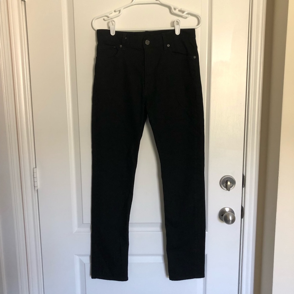 H&M black slim jeans (W31)